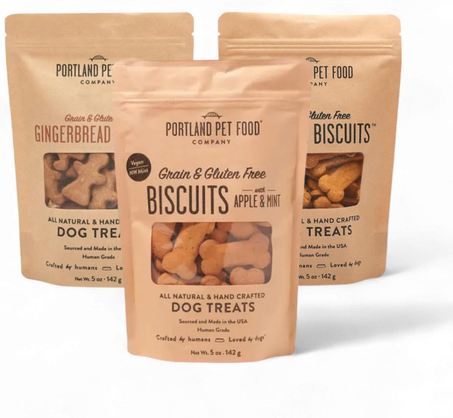 Portland Pet Food Company Pumpkin Dog Treats Healthy Biscuits for Small Medium & Large Dogs - Grain-Free, Human-Grade, All Natural Cookies, Snacks & Puppy Training Treats - Made in The USA - 5 oz - Image 15