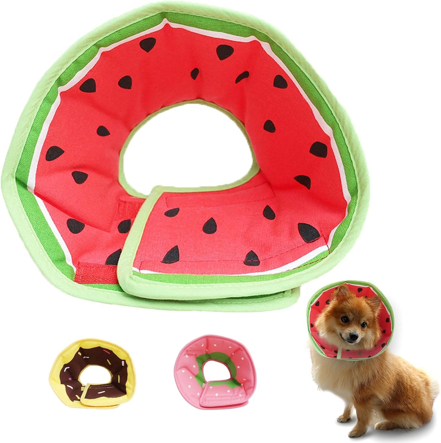Leeper authentic USA imported soft dog cone durable recovery protective gear for pets