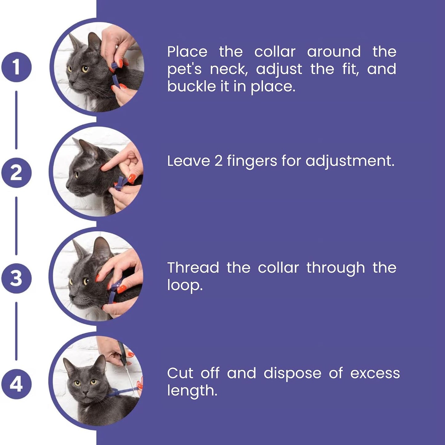 Rudra Retails imported premium pet calming collar showing dual-pheromone technology for stress relief.