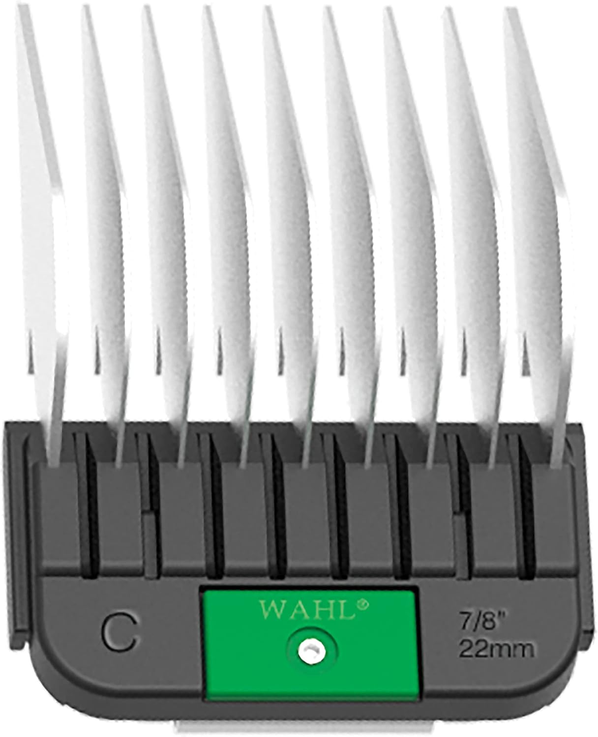 WAHL Professional Animal Stainless Steel Attachment Guide Comb Detachable Blade Pet Clippers - #1, 1/2 Inch Cut Length (3374-100), Orange - Image 9