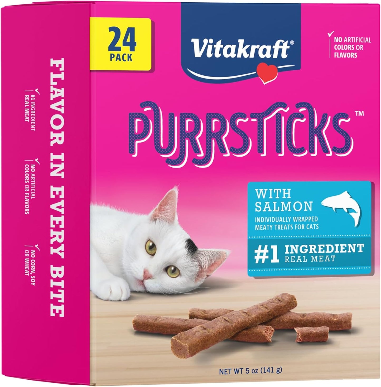 Vitakraft PurrSticks Meaty Cat Sticks - Chicken - Segmented and Breakable Meatstick - Deliciously Tender, 6 Count (Pack of 1) - Image 14