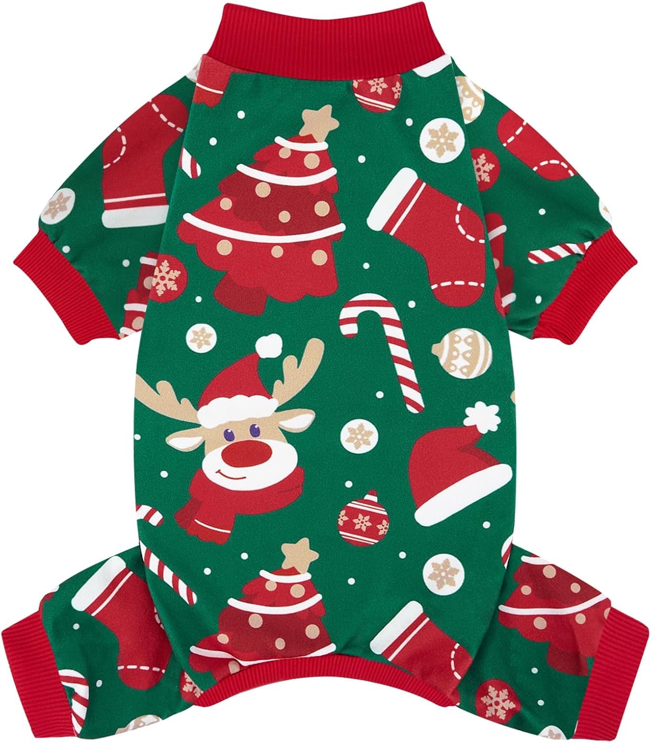 XPUDAC Dog Pajamas Soft Stretchy Duck Dog Clothes for Small Medium Dogs Pet Jumpsuit Puppy Onesie Outfits Cat Apparel-S - Image 15
