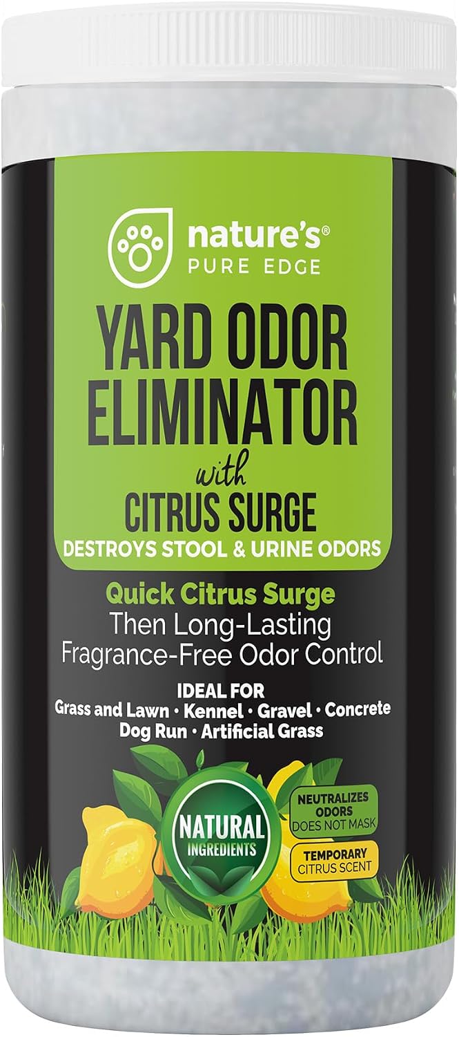 Nature's Pure Edge Yard Odor Eliminator. Perfect for Artificial Grass, Patio, Kennel, and Lawn. Instantly Removes Stool and Urine Odor. Long Lasting. Kid and Pet Safe. - Image 9
