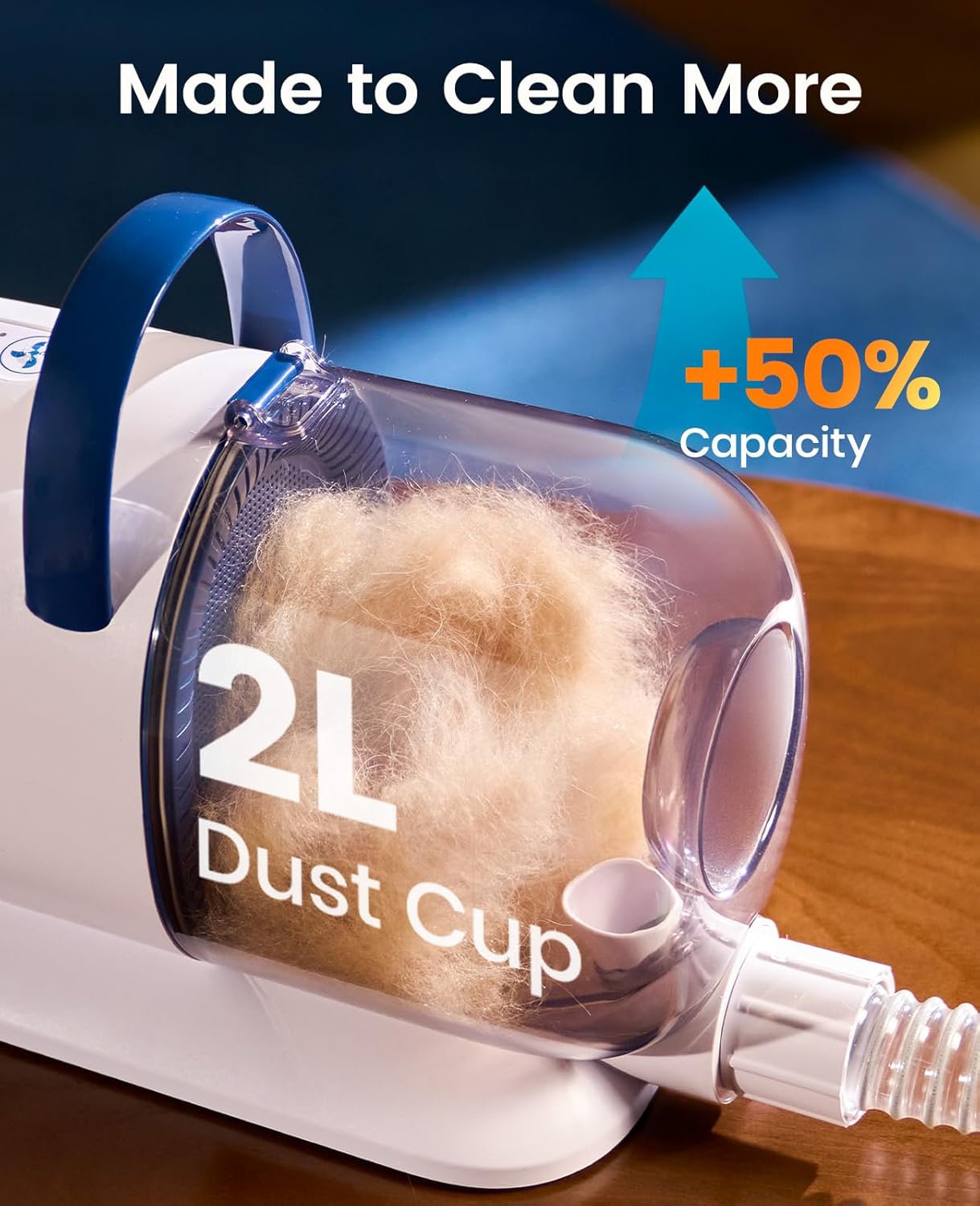 Oneisall low noise dog shedding vacuum kit packed with premium USA imported accessories