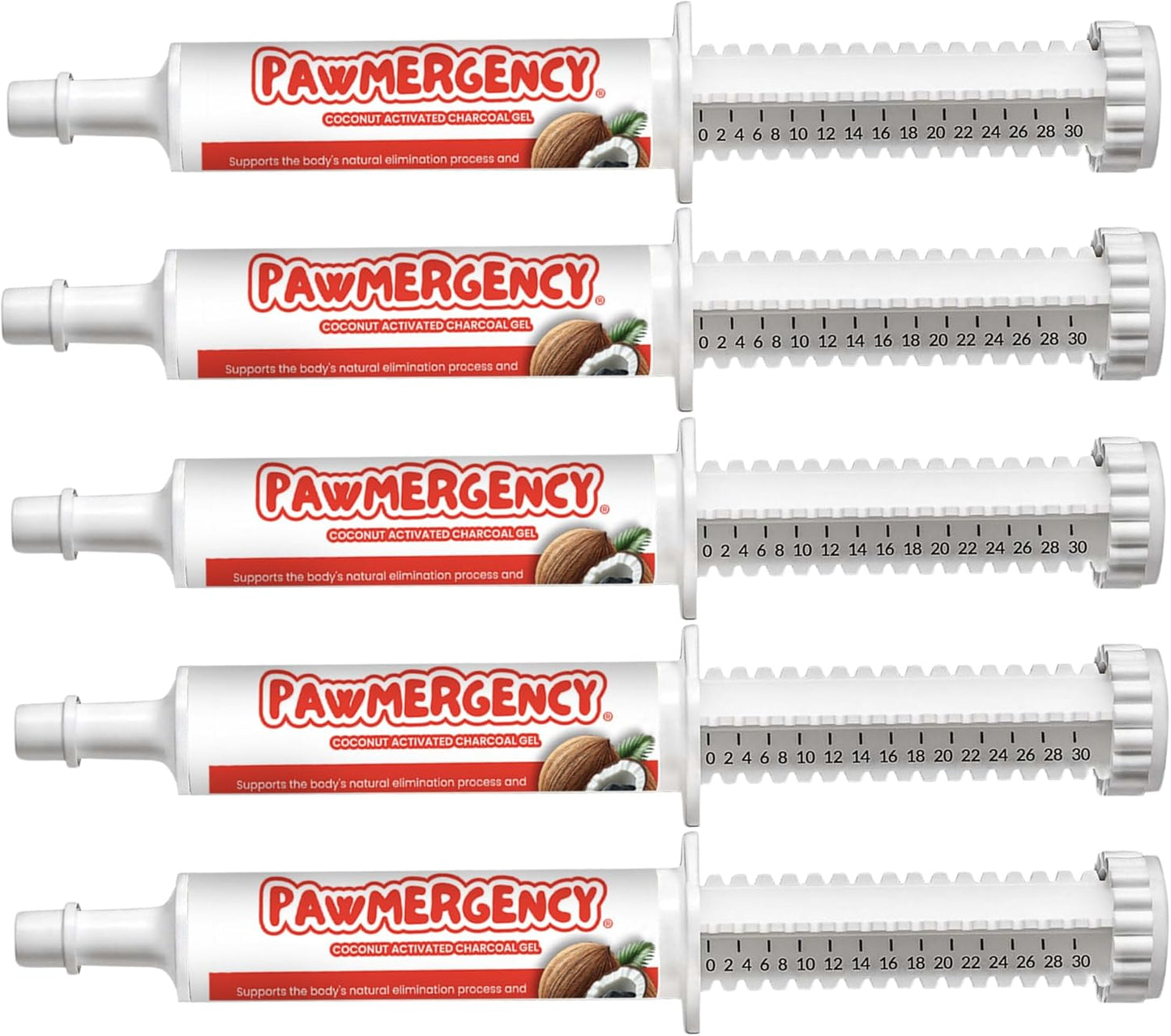 PawMergency - Activated Charcoal First Aid Kit Emergency Rescue 2 Pack for Dogs, Cats, Puppy & Pet Poison Kit, Camping Survival Remedy Essential, Oral Anti Diarrhea Digestive Absorb Toxins - Image 13