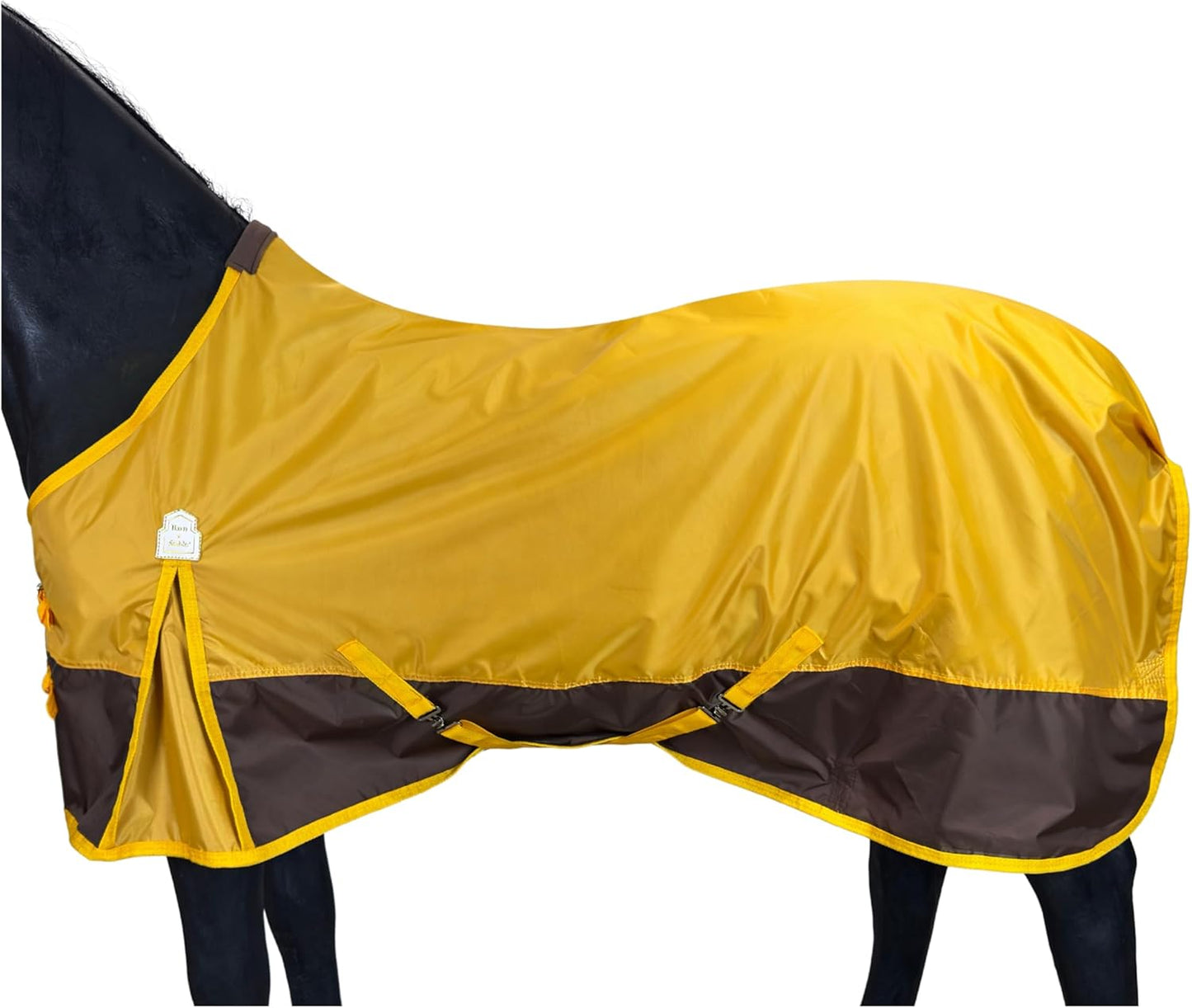 BARN & STABLE 420D Ripstop Lightweight Horse Turnout Sheet, No Fill, Water-Resistant & Breathable Horse Blanket for Spring and Mild Weather, with Anti-Rub Fleece Withers - Image 11
