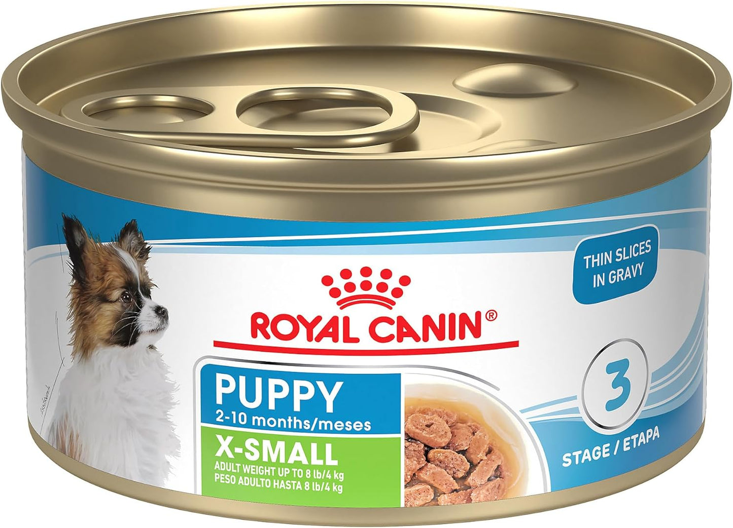 Royal Canin Size Health Nutrition X-Small Puppy Thin Slices in Gravy Dog Food, 3 oz (Pack of 12) - Image 10