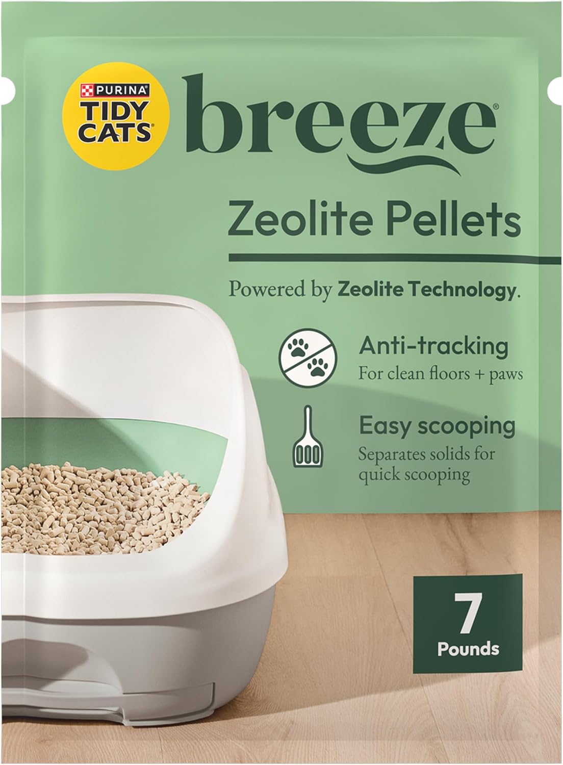 Purina Tidy Cats Litter Pellets, Breeze Refill Litter Pellets in Recyclable Box - (6) 3.5 lb. Bags - Image 15