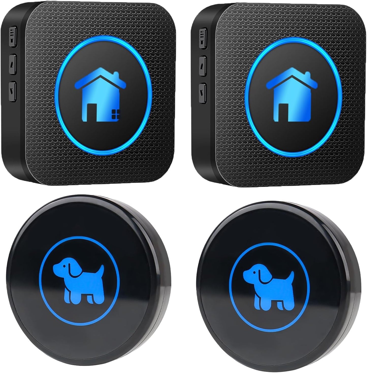 Dog Door Bell 2026 Enhanced Touch, Wireless Doggie Doorbell for Potty Training to Go Outside, IP65 Waterproof, 1000ft Range, 55 Melodies, 5 Modes & Adjustable Volume (2 Buttons) - Image 14