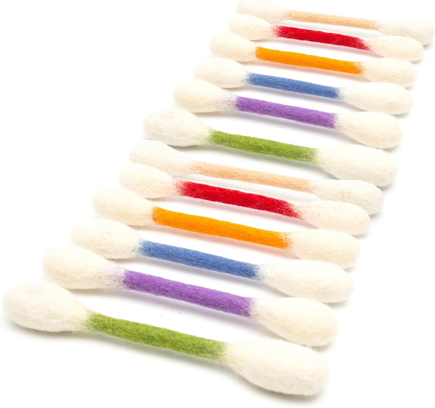 Glaciart One Swabs Cat Toys with Catnip - 6 Pk | Durable for Chew, Cute Cat Toys Interactive Kitty for Boredom, Exercise, & Play | Filled w/Organic Catnip for Anxiety & as Digestive Aid | Gift Idea - Image 15
