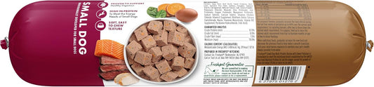 Freshpet Select dog food roll serving size reference