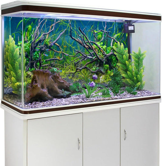 AWERT 24x12 inches aquarium poster fabric texture closeup with included installation tape.