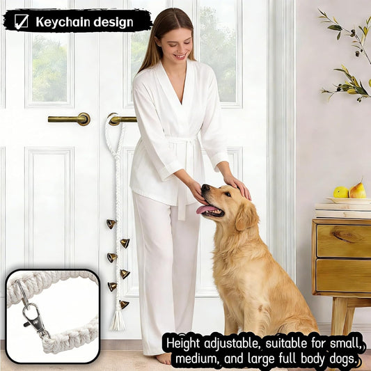 Adjustable quick-release clasp on the Yayaboqu dog training bell