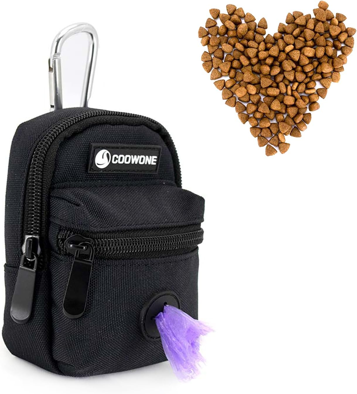 Dog Treat Pouch Dog Poop Bag Holder For Leashes, Pets Snack Container With Inner Mesh Bag, Puppy Supplies Perfect For Training And Walking - Hands Free Dog Waste Bag Dispenser -Dog Travel Accessories - Image 15