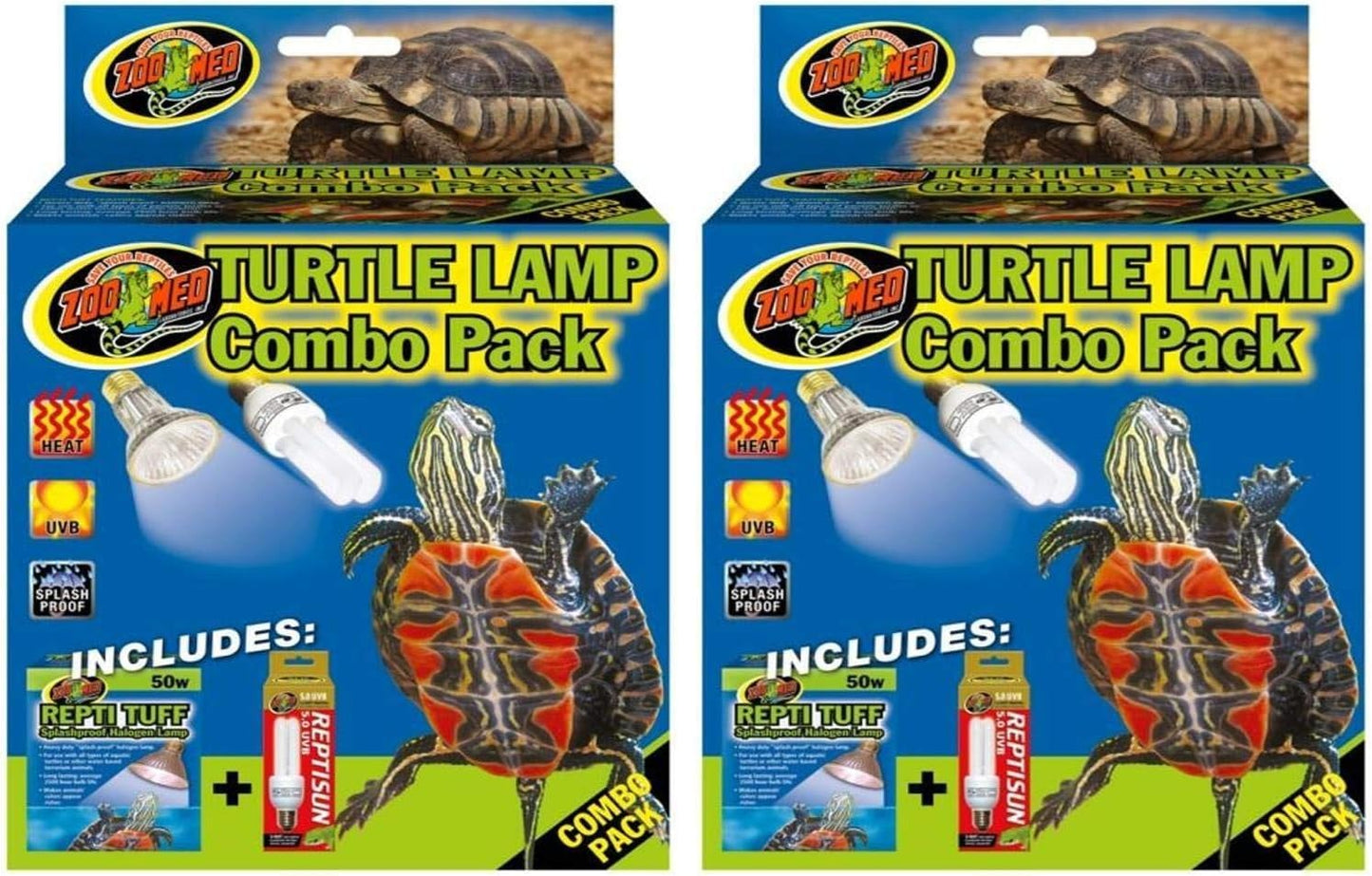 Reptile aquarium top setup showing installation of USA imported basking and UVB lamps.