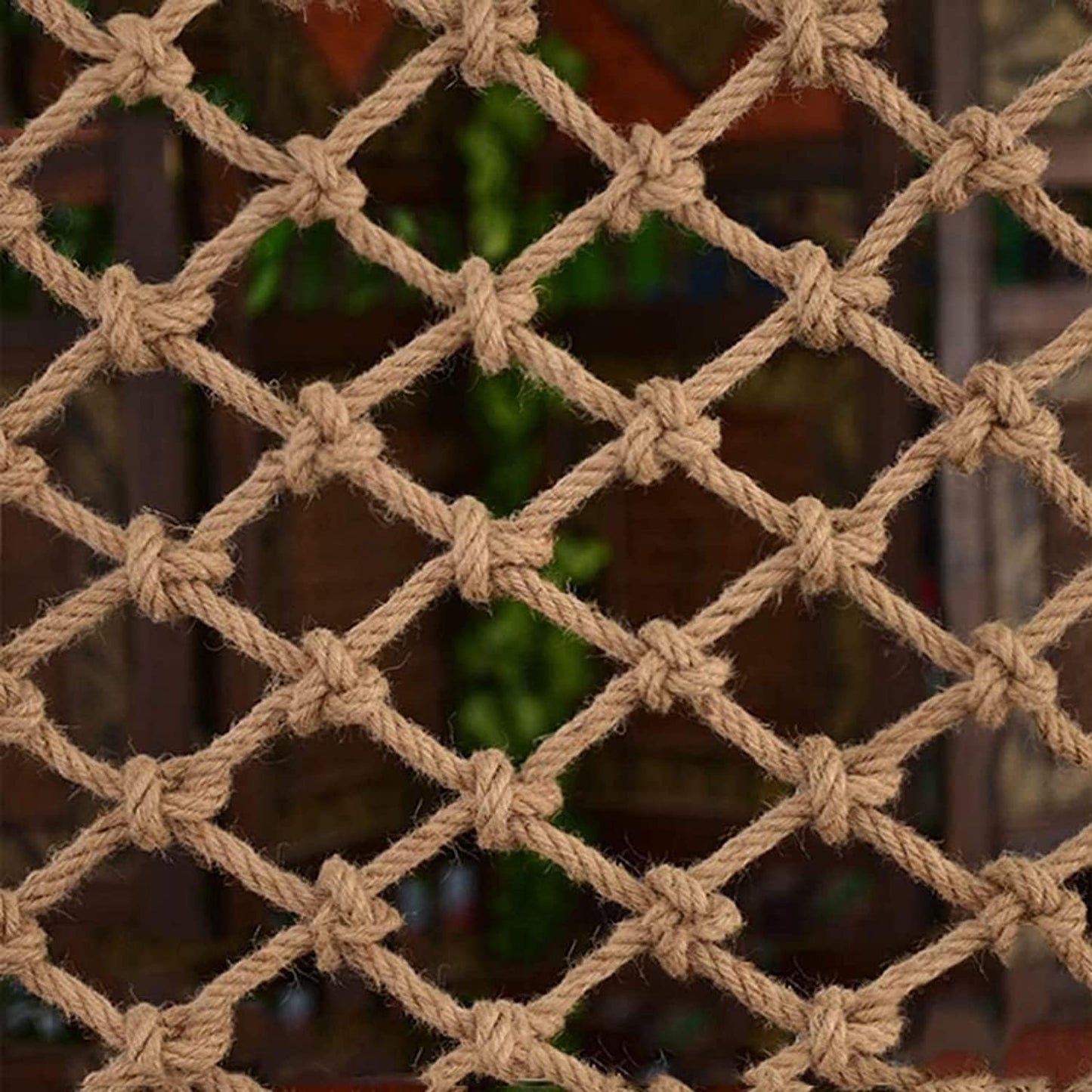 Packaging of LGLFDJ safety anti-fall jute rope net
