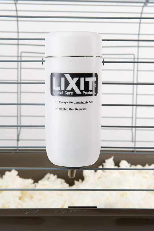 Lixit Pet Wide Mouth Water Bottle (16 oz), translucent, 8802 - Image 2