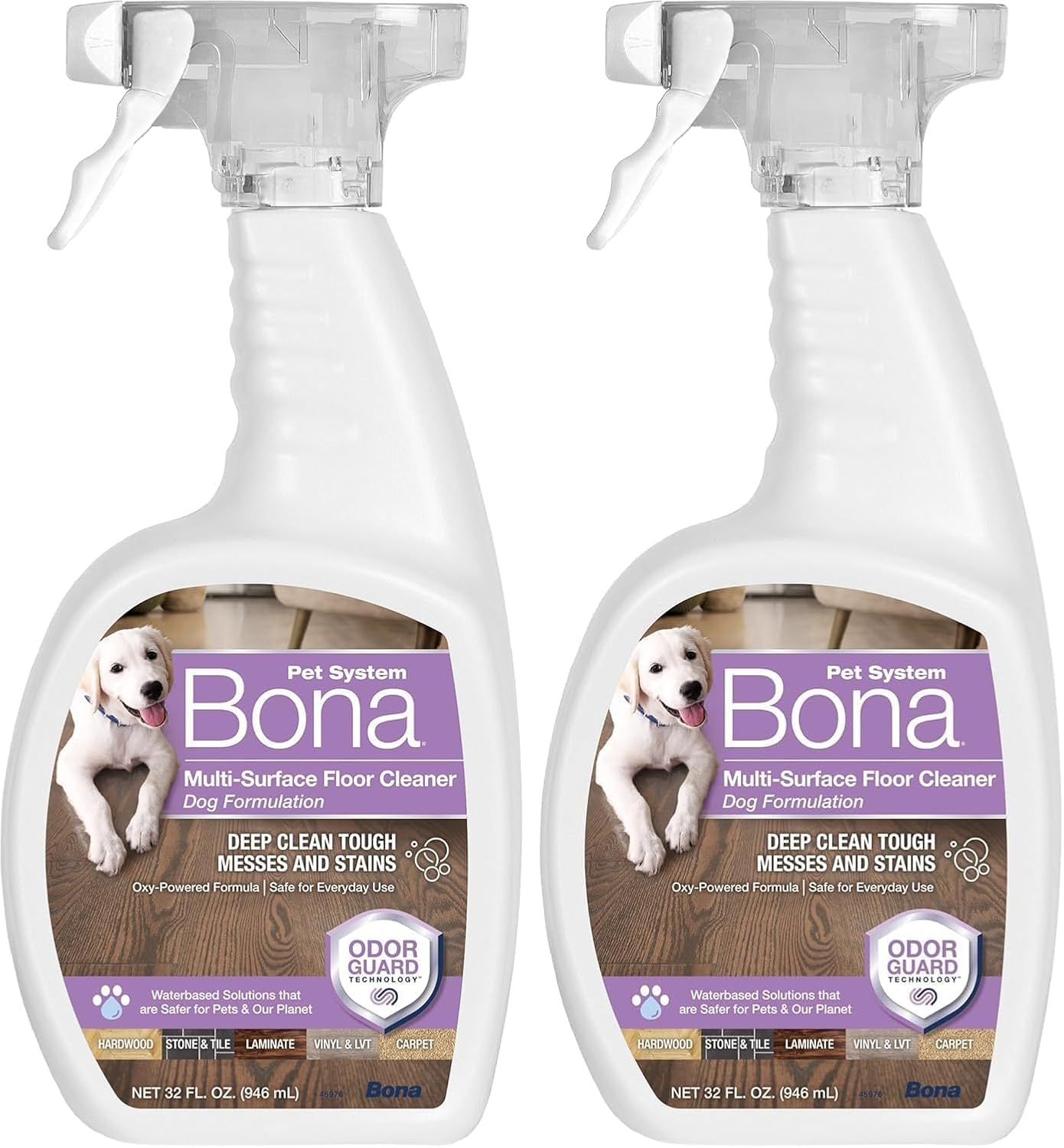 Bona Pet Spray Odor Eliminator, Dog Formulation, 32 fl oz, Safe for Carpeted Areas and Multi-Surface Floors - Image 10