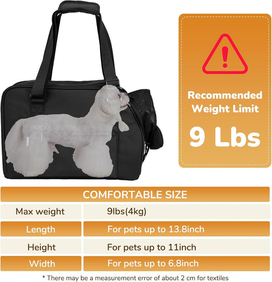 BurgeonNest pet carrier showing breathable mesh ventilation