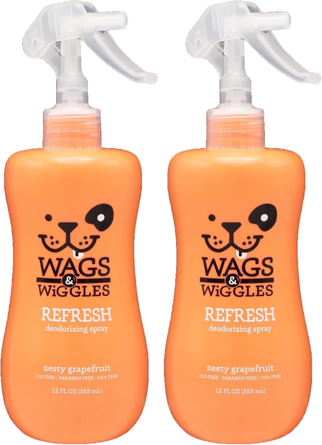 Wags and Wiggles deodorizing spray for all dog breeds