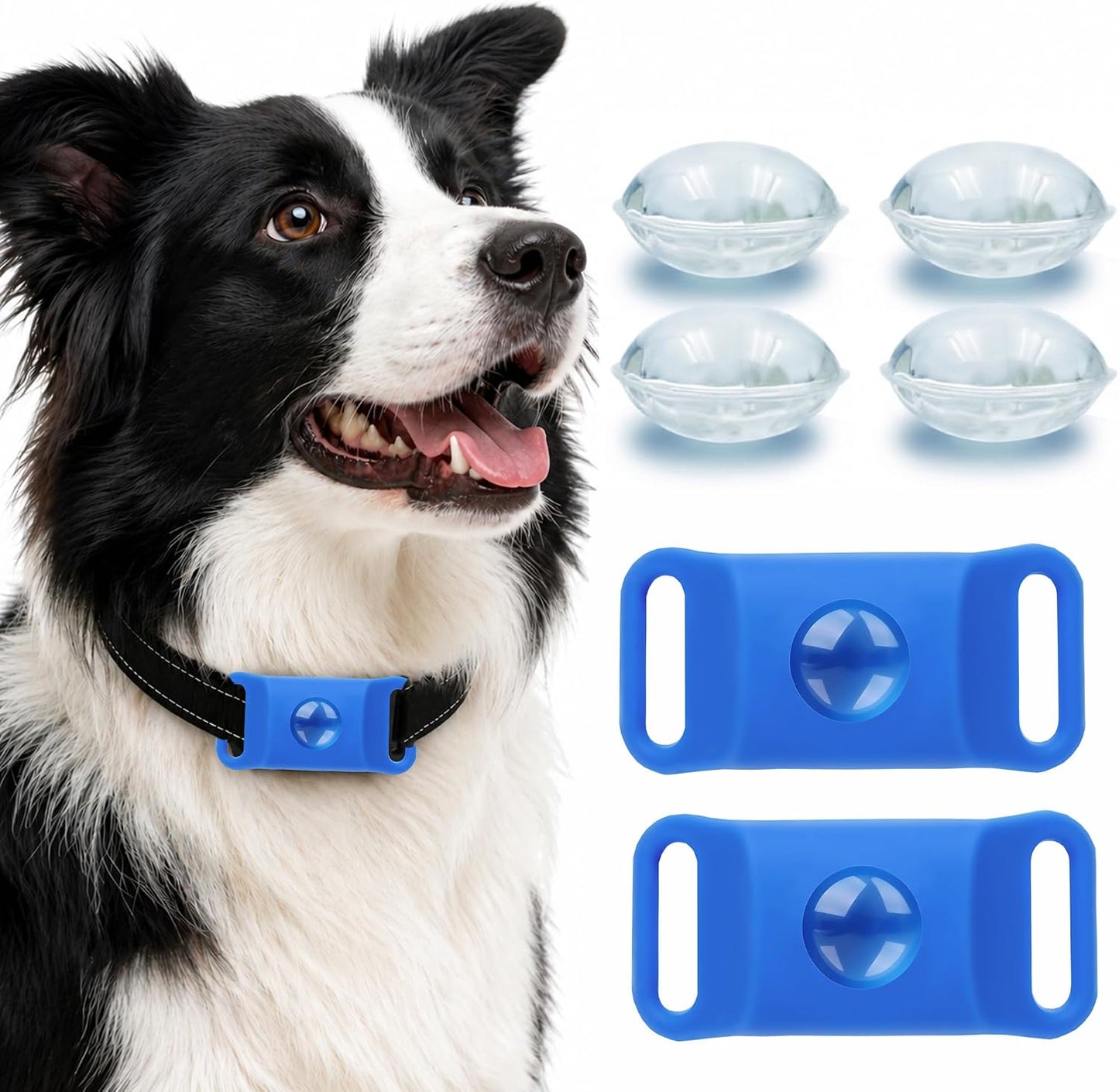 Pendant for Dogs, Adjustable Collar Tag for Small Medium Large Breeds, Water-Resistant Dog Pendant 2 Pcs with 4 Extra Refills Green - Image 10
