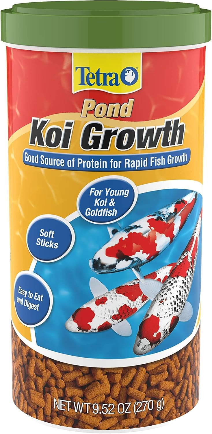 TetraPond Koi Growth imported pond fish nutrition bucket