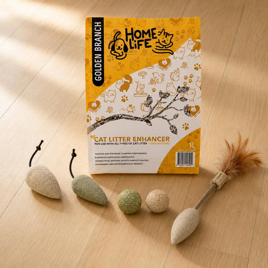 Home Life Pet Snuggler packaging showing 100 percent natural pressed powder