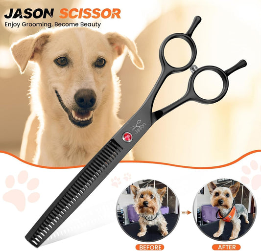 Premium Japanese stainless steel pet blender scissors