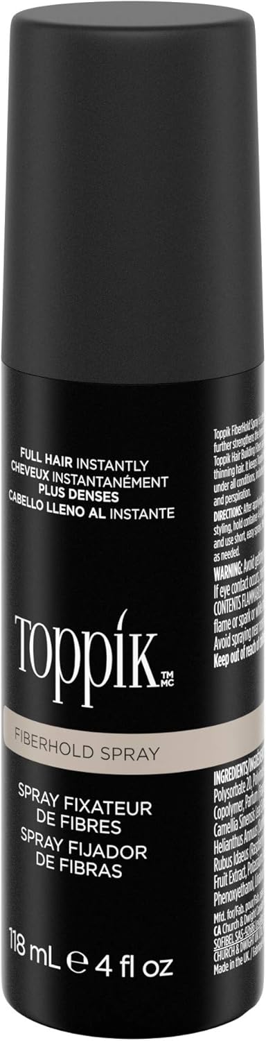 Toppik FiberHold Spray Unscented, 4 Fl Oz - Image 10