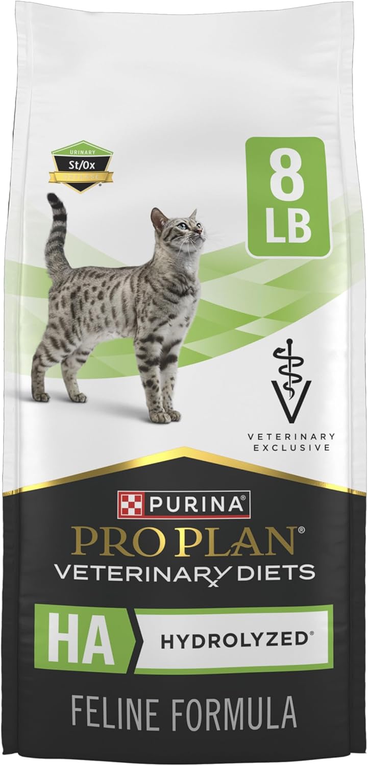 Pro Plan Veterinary Diets Purina HA Hydrolyzed Feline Formula Dry Cat Food - 4 lb. Bag - Image 13