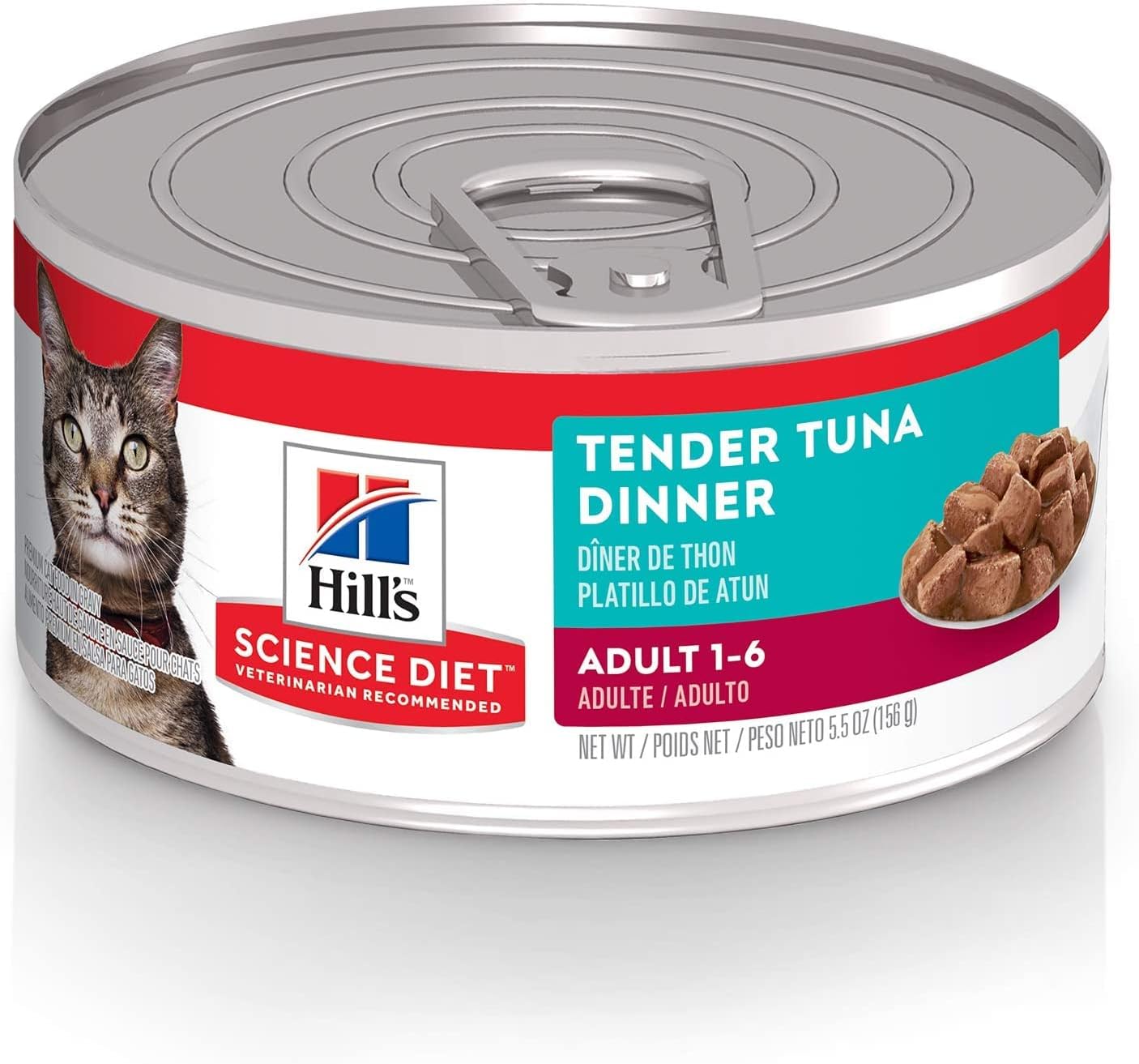 Hill's Science Diet Adult 1-6 Wet Cat Food Variety Pack, Savory Entre Turkey & Liver, Chicken, and Turkey, 5.5 oz. Cans, 12-Pack - Image 15