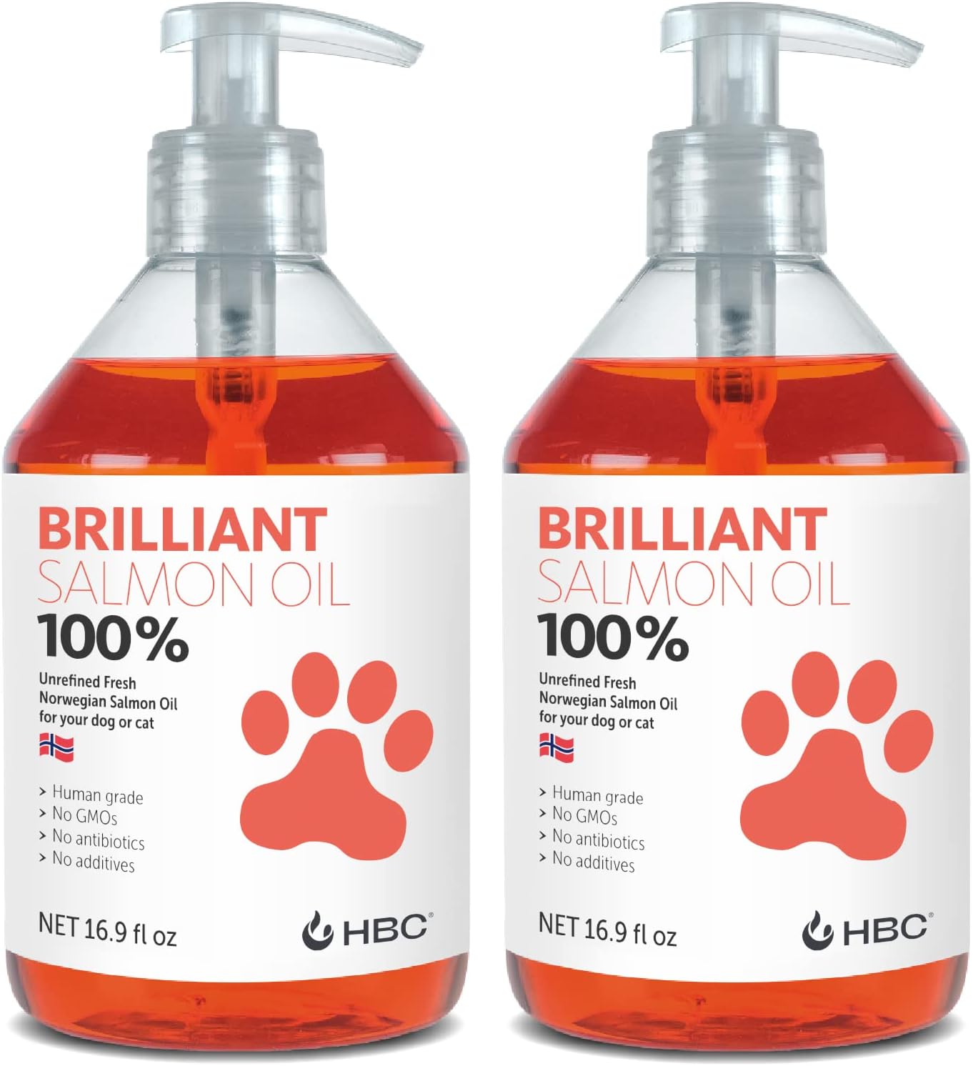 Salmon Oil for Dogs - Healthy Skin & Coat, All Natural Norwegian Fish Oil Food Supplement for Pets, Omega 3 EPA DHA, Ideal for Shedding, Allergy, Itching, Dry Skin, Joint & Bone Health - 16.9 Oz - Image 9