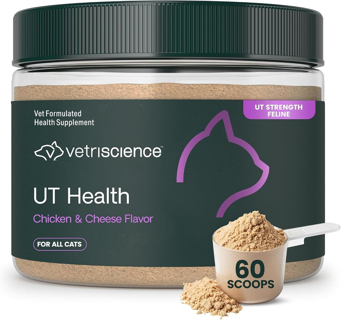 VetriScience UT Health Chews, UT Strength Cranberry and D-Mannose Bladder & Urinary Tract Supplement for Cats, With Bromelain and Probiotics, Chicken, 60 Count - Image 10