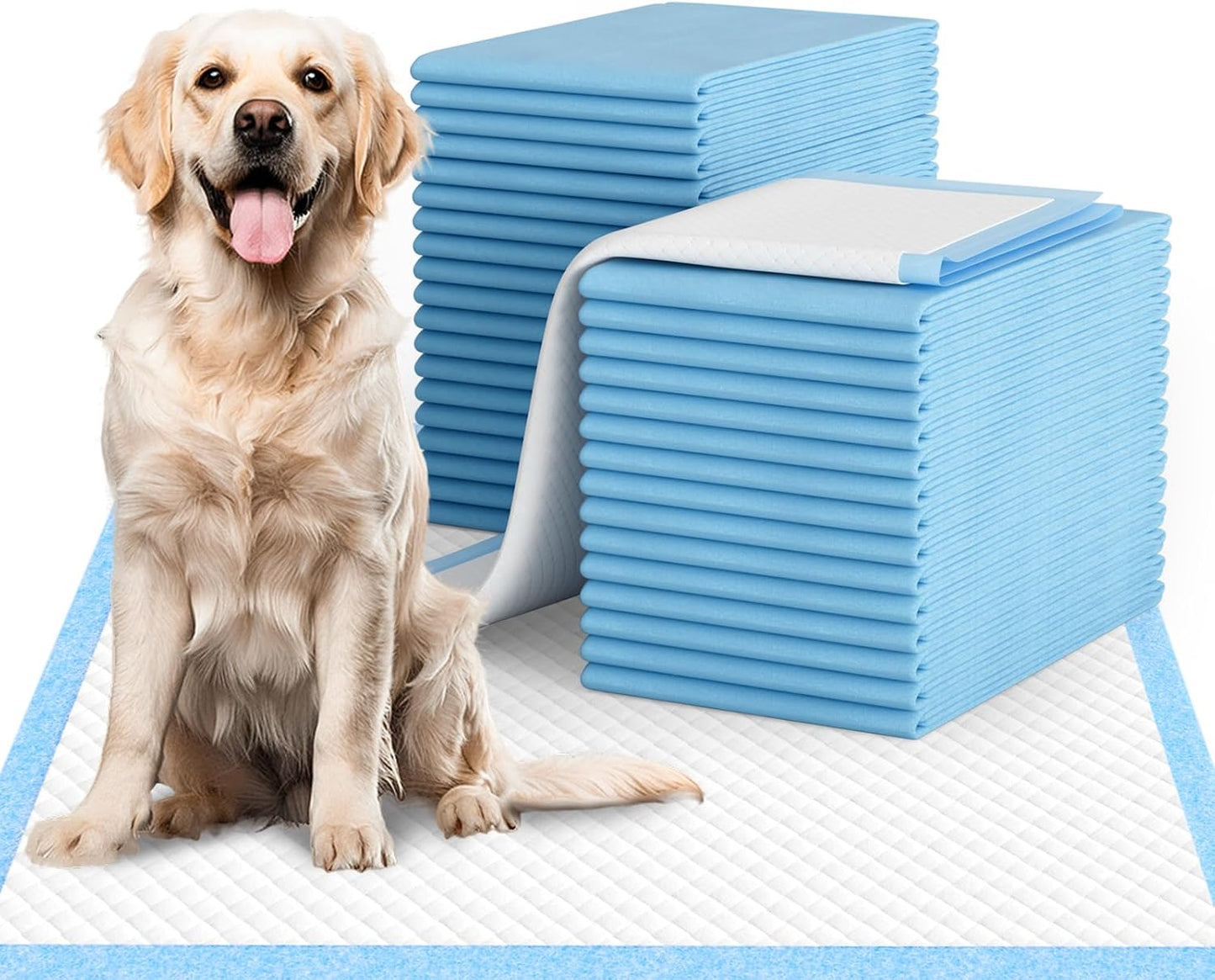 IMMCUTE Dog Pee Pads Extra Large 28"x34", X-Large Training Puppy Pee Pads Super Absorbent & Leak-Proof, XL Disposable Pet Piddle Pad and Potty Pads for Dogs, Puppies, Doggie (XLarge:28"*34"-40 Ct) - Image 11