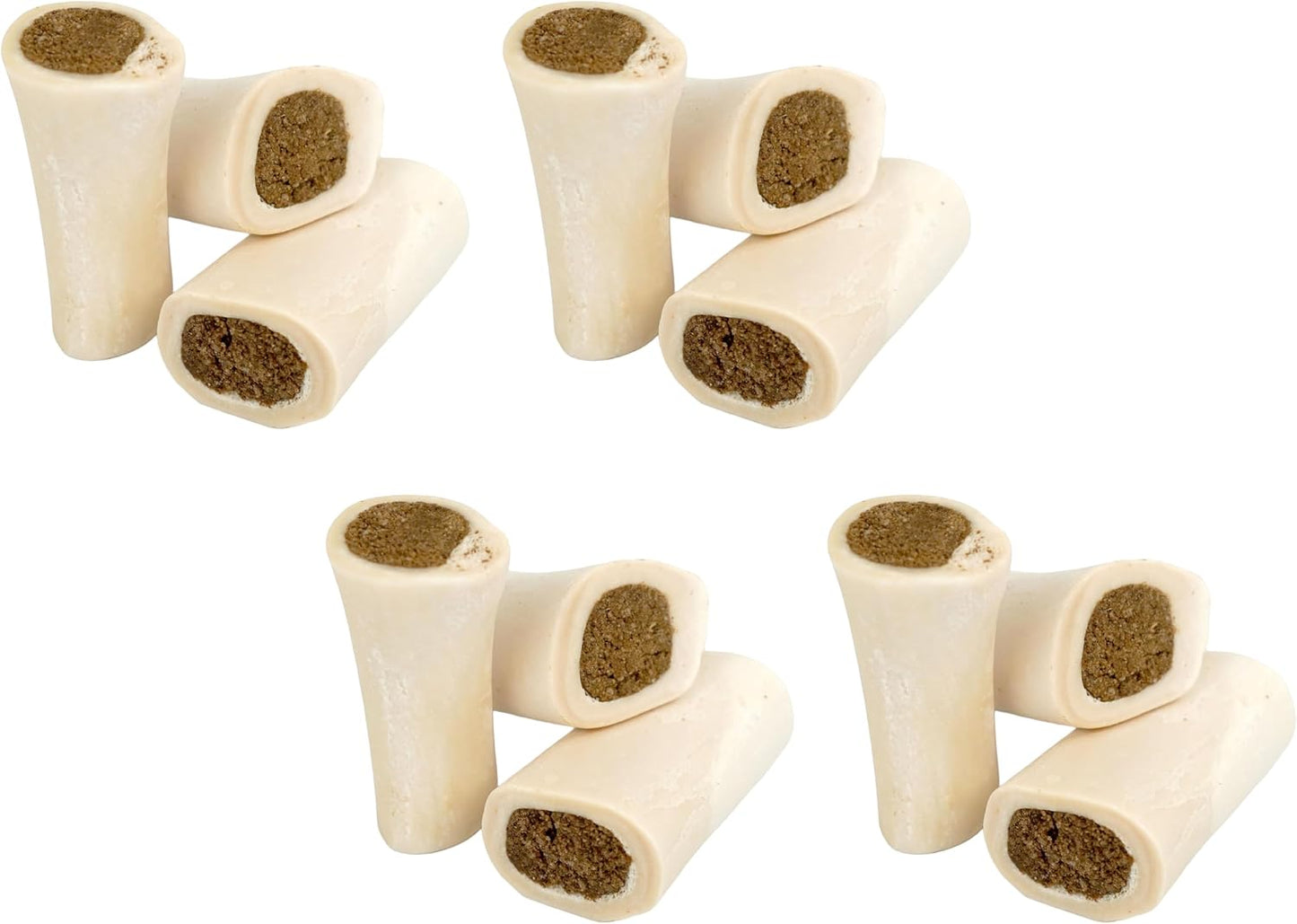Cadet Stuffed Shin Bone, Long-Lasting Dog Chew Bones for Aggressive Chewers, High Protein Filled Bone Dental Chew for Dogs, Peanut Butter Flavor Filling, 3-4" for Small Dogs, 3 Pack - Image 14