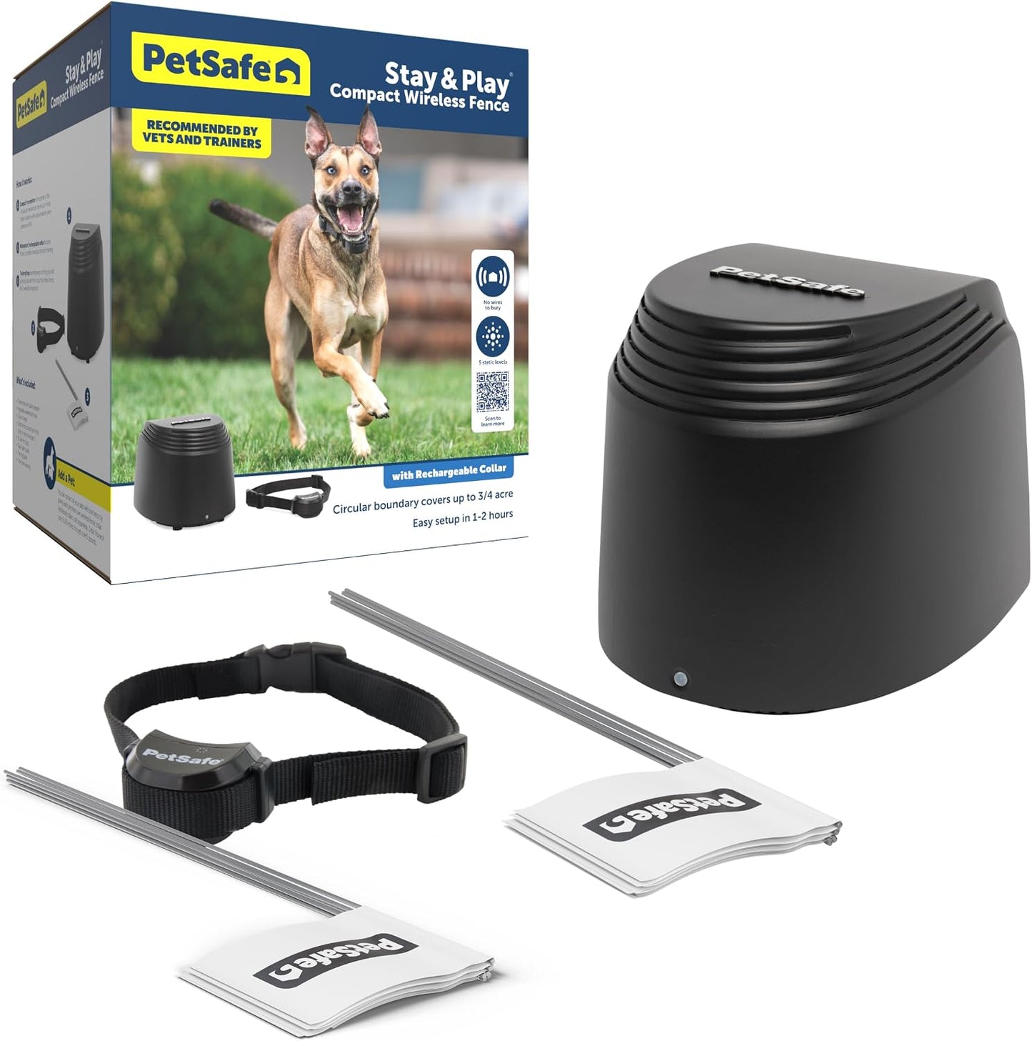 PetSafe Stay & Play Wireless Pet Fence Receiver Collar Only for Dogs and Cats, Waterproof and Rechargeable, Tone and Static Correction - From The Parent Company of INVISIBLE FENCE Brand - Image 10