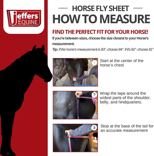 Jeffers Expression soft mesh combo neck horse blanket side profile view