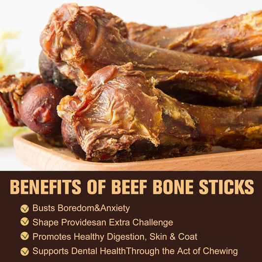 Two pack 8 inch beef bully sticks for small dogs