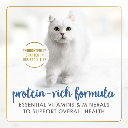 Pack of twenty four Purina Fancy Feast seafood wet cat food cans