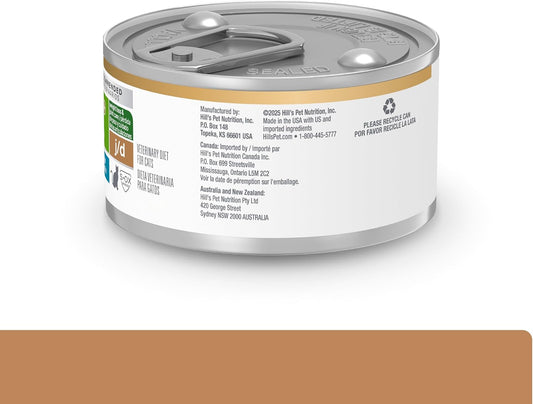 Hills Pet Nutrition tuna and vegetable stew feline veterinary diet pack