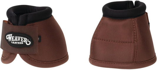 Weaver Equine horse hoof guards detailing the anatomical positioning bulb at the heel.