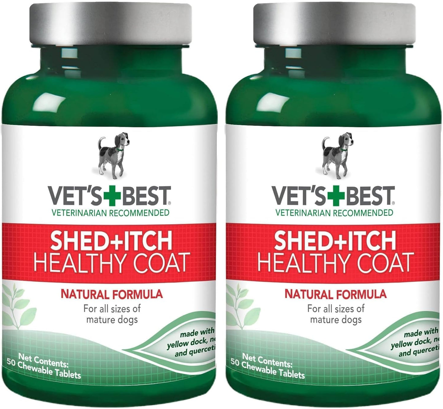 Natural omega fatty acid supplements for dog skin and coat care