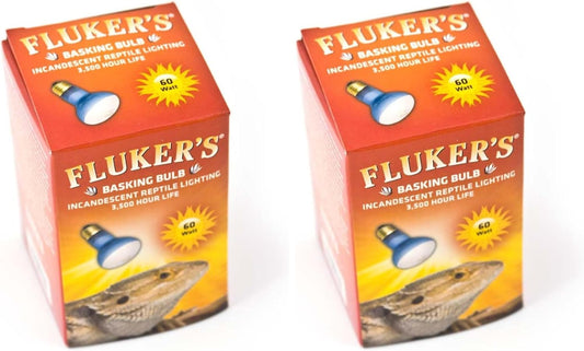Fluker's incandescent terrarium heat lamp bulb showcasing the standard screw-in base.