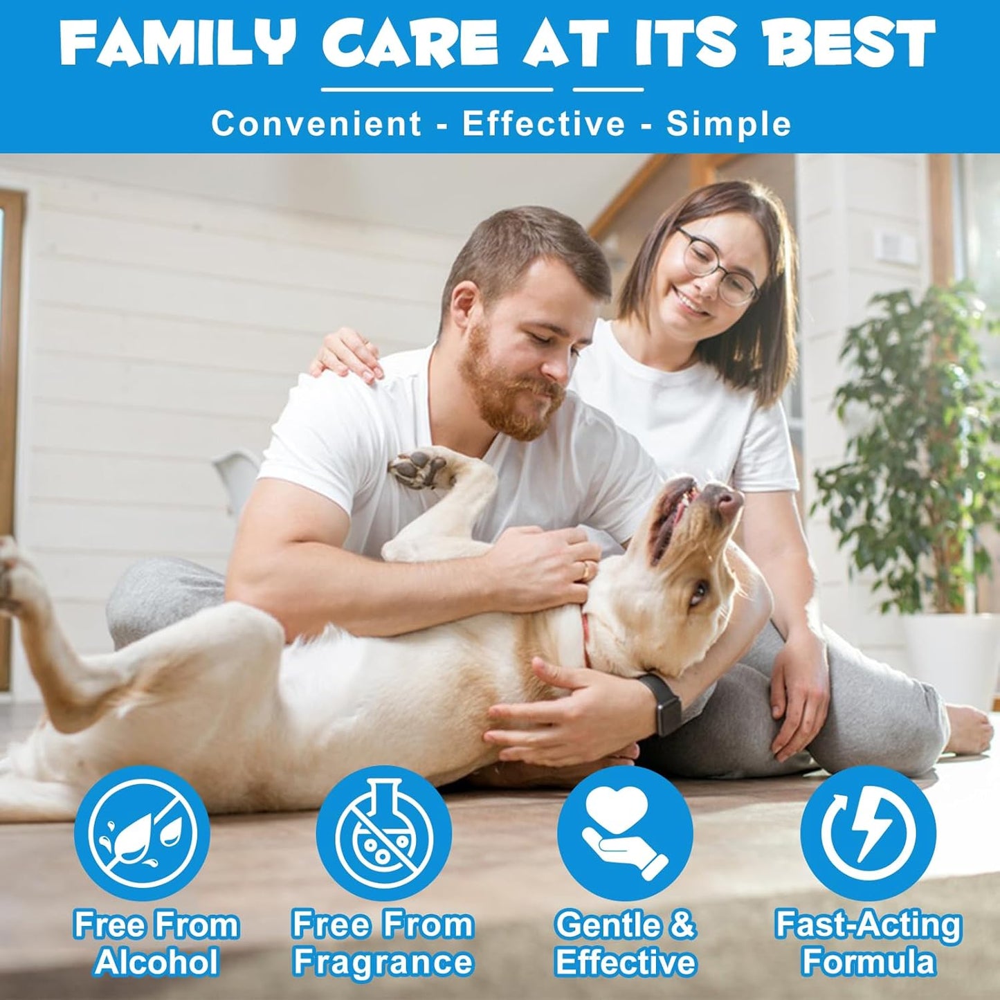 Ear Infection Treatment Drops for Dogs and Cats, Pets Ear Cleaning Solution Drops with 1% Hydrocortisone Soothing Dog Yeast Infection, Itchy Ear Relief, Pet Ear Care Supplies for Dogs & Cats - 2 fl oz - Image 9