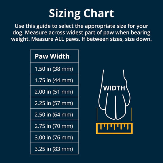 Ruffwear dog boots showing flexible rubber sole texture