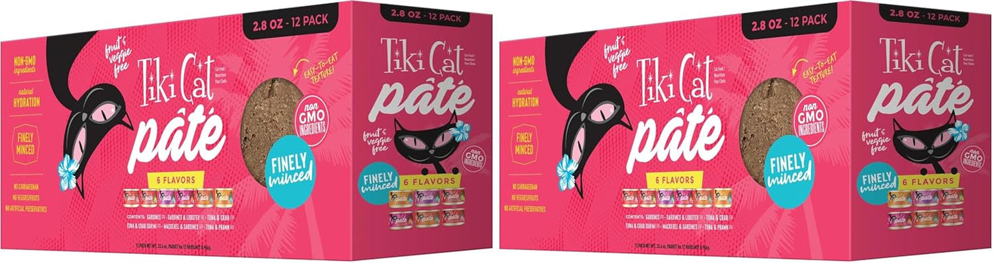 Tiki Cat Grill Pt Wet Cat Food, Variety Pack, 2.8 oz. Cans (12 Count) - Image 11