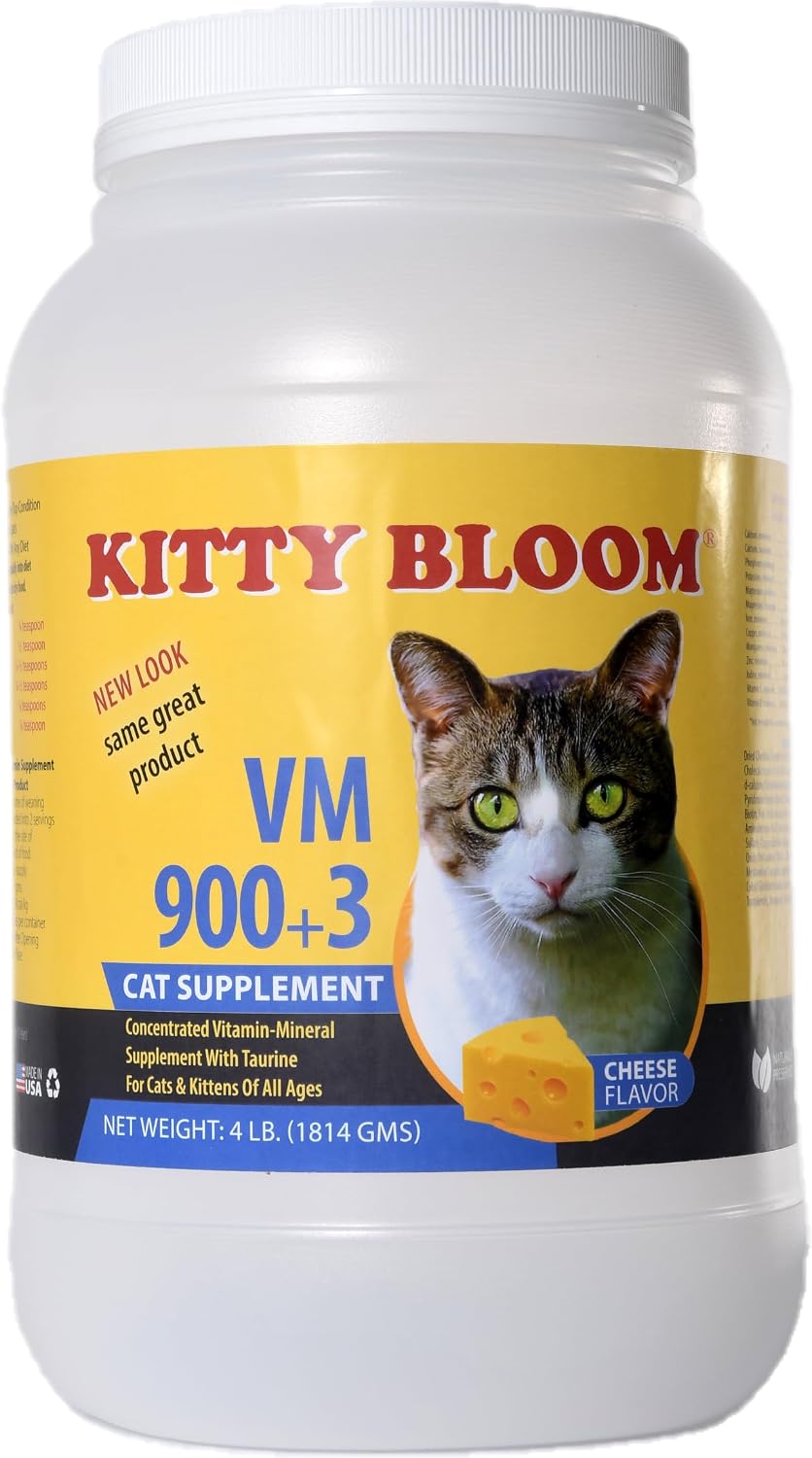 Kitty Bloom concentrated vitamin and mineral formula safety seal and expiration view