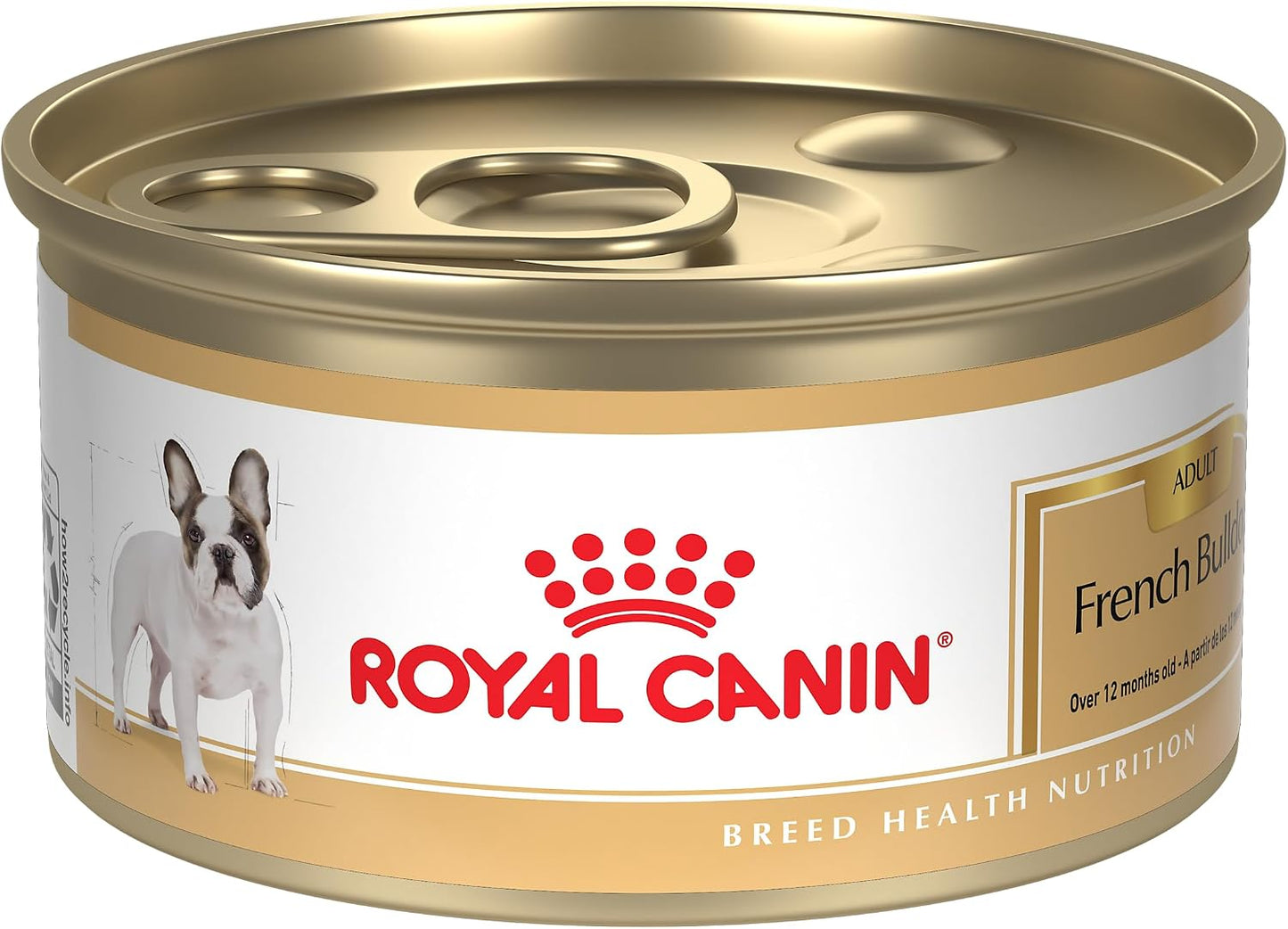 Royal Canin Breed Health Nutrition French Bulldog Wet Dog Food for Adult Dogs, Loaf Wet Food for French Bulldogs 12 Months+, Supports Digestive Health and Bone & Joint Health, 3 oz Can (Pack of 6) - Image 10