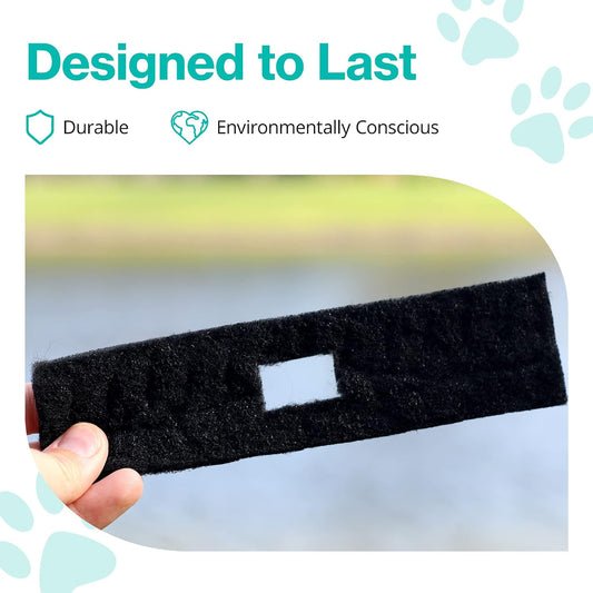 PawPail pet waste station replacement filter capturing volatile organic compounds.