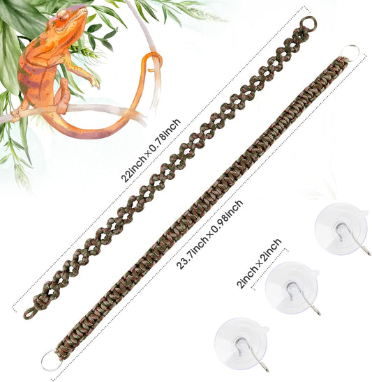FiveBull reptile climbing accessories showing heavy-duty suction cup attachments
